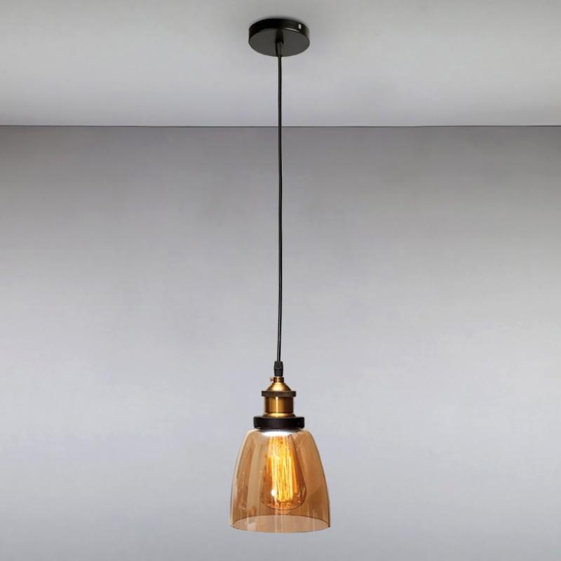 Люстра подвесная Light House LS-15169-1 Коричневый