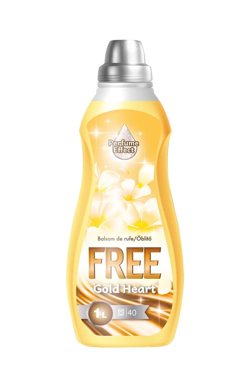 Кондиционер-ополаскиватель для белья FREE GOLD HEART 1 л