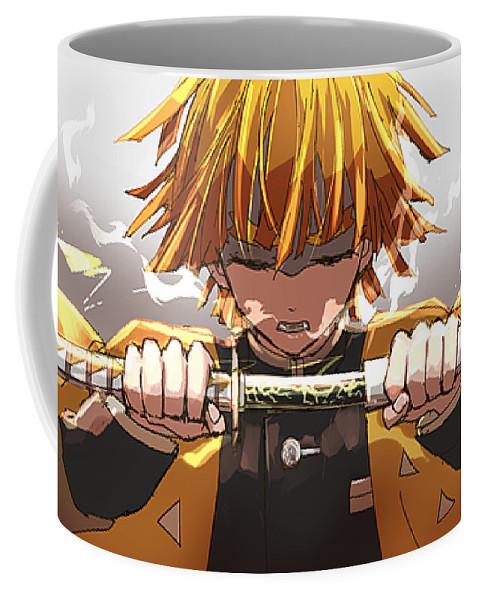 Чашка GeekLand Demon Slayer Kimetsu no Yaiba Агацума 330 мл (KY.02.05)