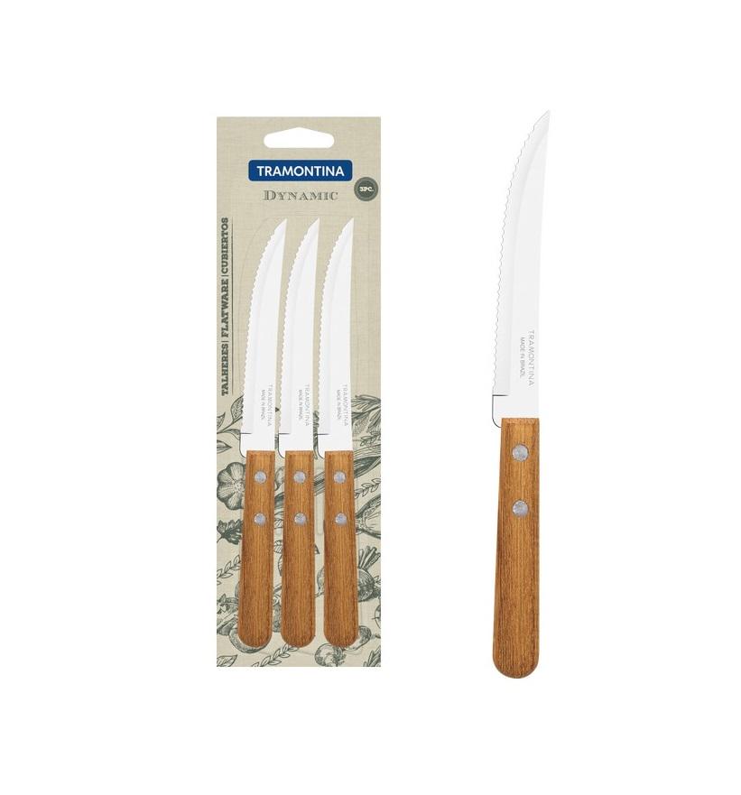 Набор ножей для стейка Tramontina Dynamic 3 пр.