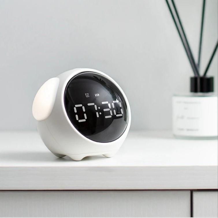 Ночник для детей Electronica4you с будильником и светодиодной лампой Белый (2503825548) - фото 8 Ночник для детей Electronica4you с будильником и светодиодной лампой Белый (2503825548) - фото 8
