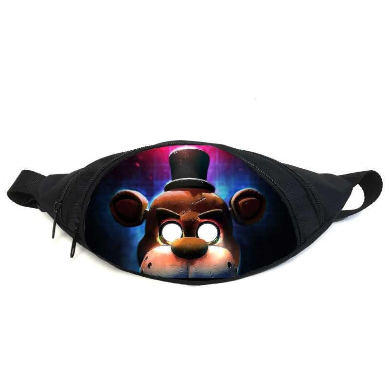 Поясная сумка-бананка Cappuchino toys ФНАФ Аниматроники GB-FNAF 5 ночей с Фредди 10 Черный (2033177471)