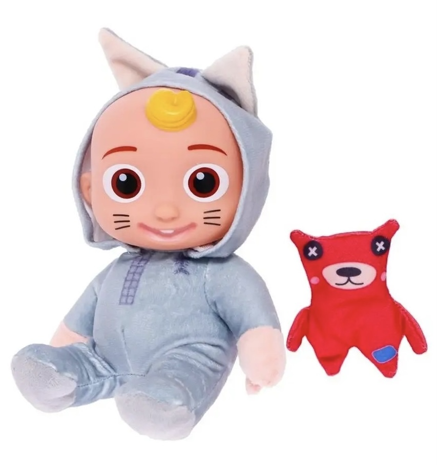 Пупс детский мягкий Fun Game 3666-179 с игрушкой и музыкой Котик (2244894591)