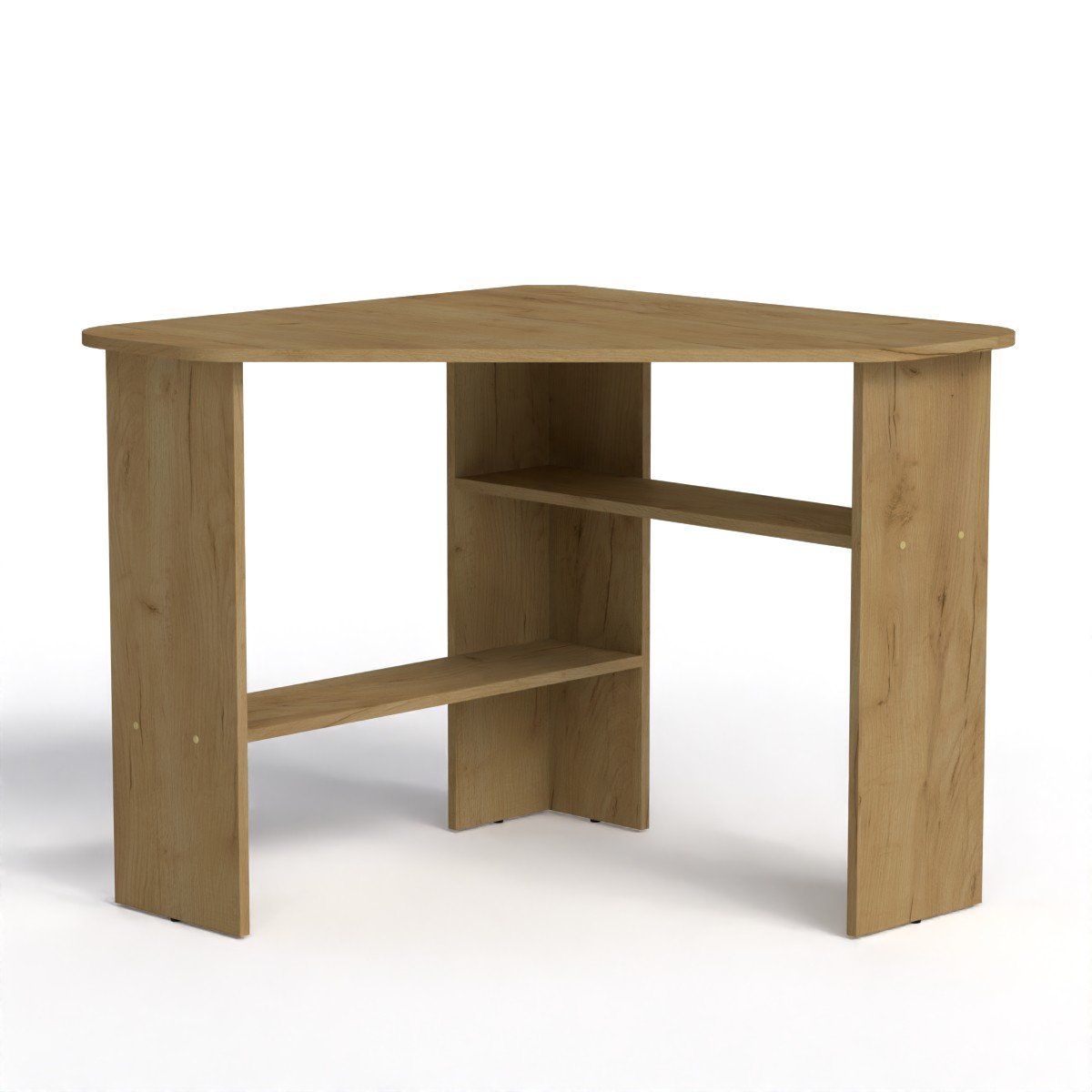 Стіл письмовий Компанит Учень 2 90х90х75 см Дуб крафт золотий