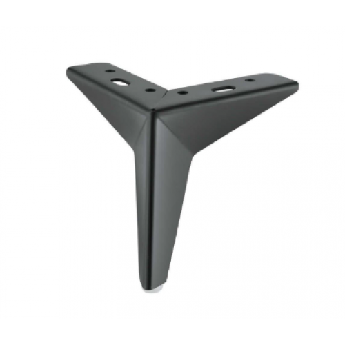 Мебельная ножка Sigma B 301 155 мм Черный матовый (111001)