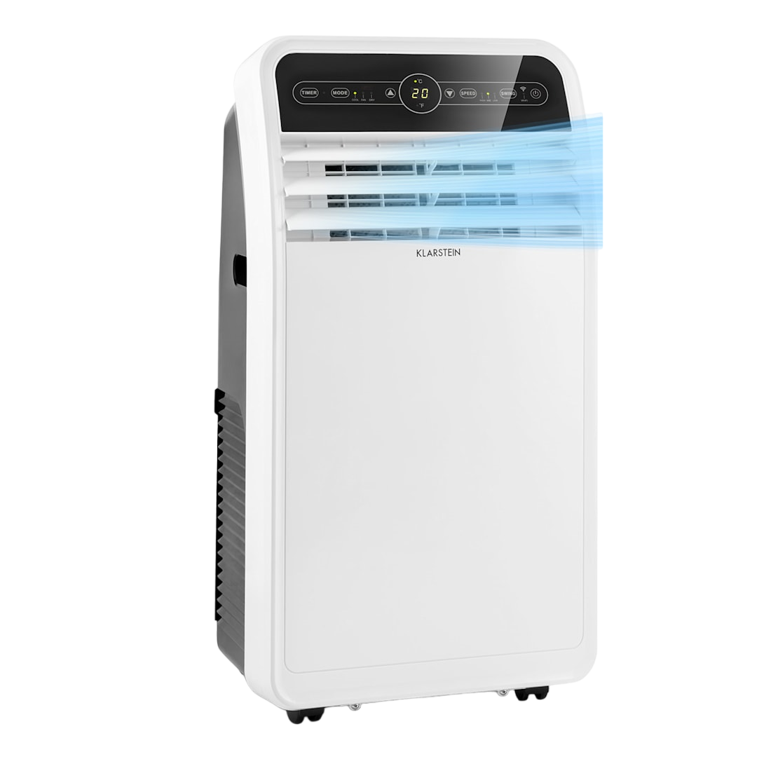 Кондиціонер фреоновий мобільний KLARSTEIN Metrobreeze Smart 12k 12000 BTU 35 кВт Білий