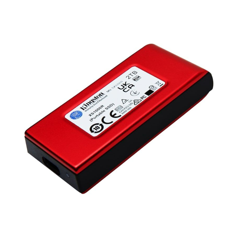 Накопичувач зовнішній SSD Kingston SXS1000R/2000G 2Tb 3,2 USB Red - фото 3