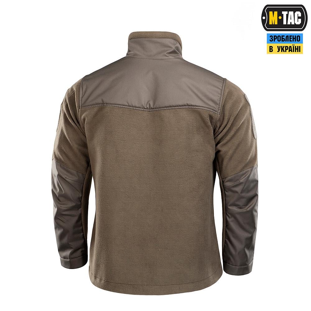 Куртка-кофта флісова M-Tac Alpha Microfleece GenII S Олива (5921) - фото 4