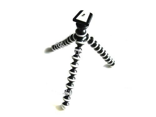 Штатив-тренога для камеры гибкий M 1/4" до 1 кг Black (284746)