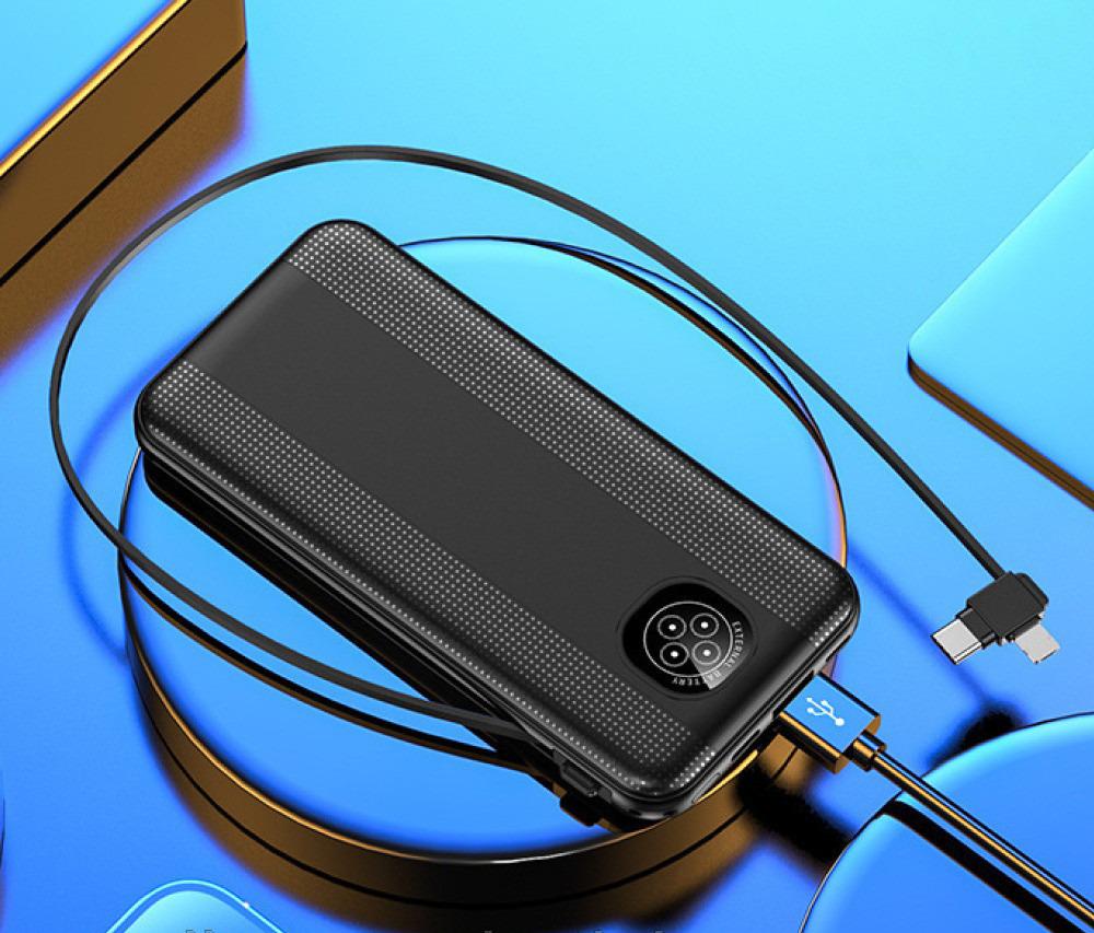 Портативна батарея зовнішня Power Bank 30000 mAh (YM-362) - фото 6