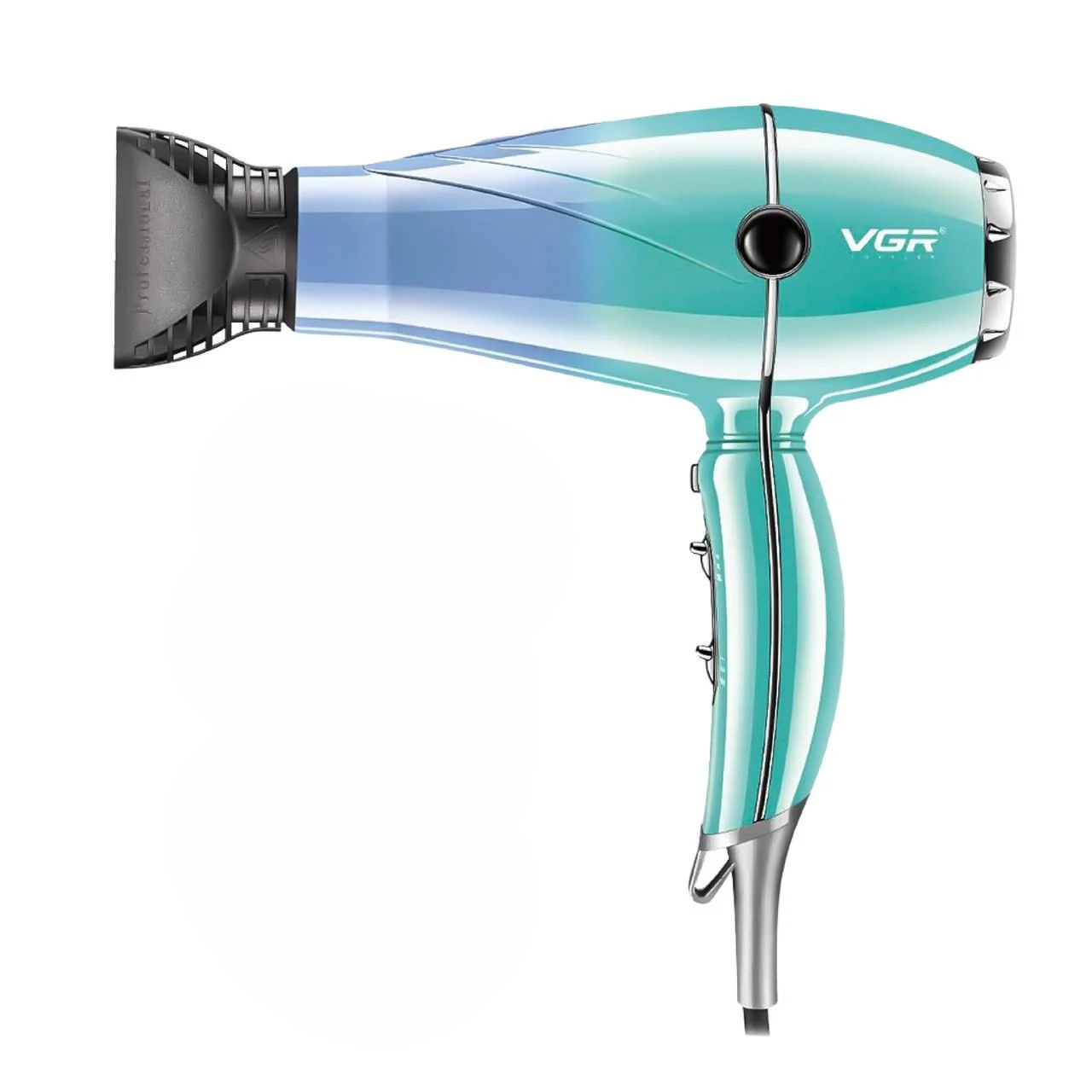 Фен для волосся VGR V-452 з холодним обдуванням та регулюванням потужності 2400 Вт (V452TU) Фен для волосся VGR V-452 з холодним обдуванням та регулюванням потужності 2400 Вт (V452TU)