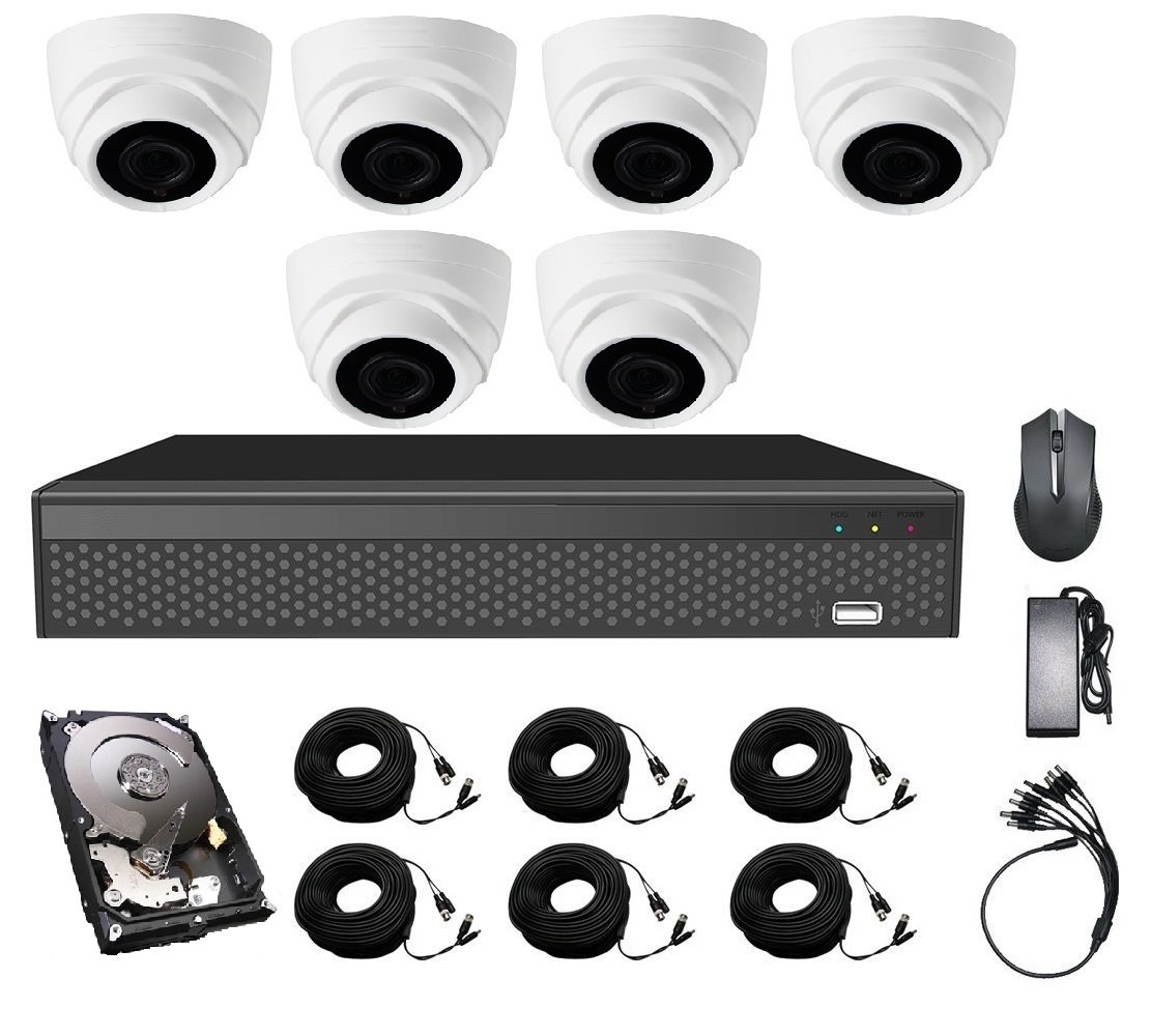 Комплект видеонаблюдения CoVi Security AHD-6D 5MP MasterKit с HDD1000