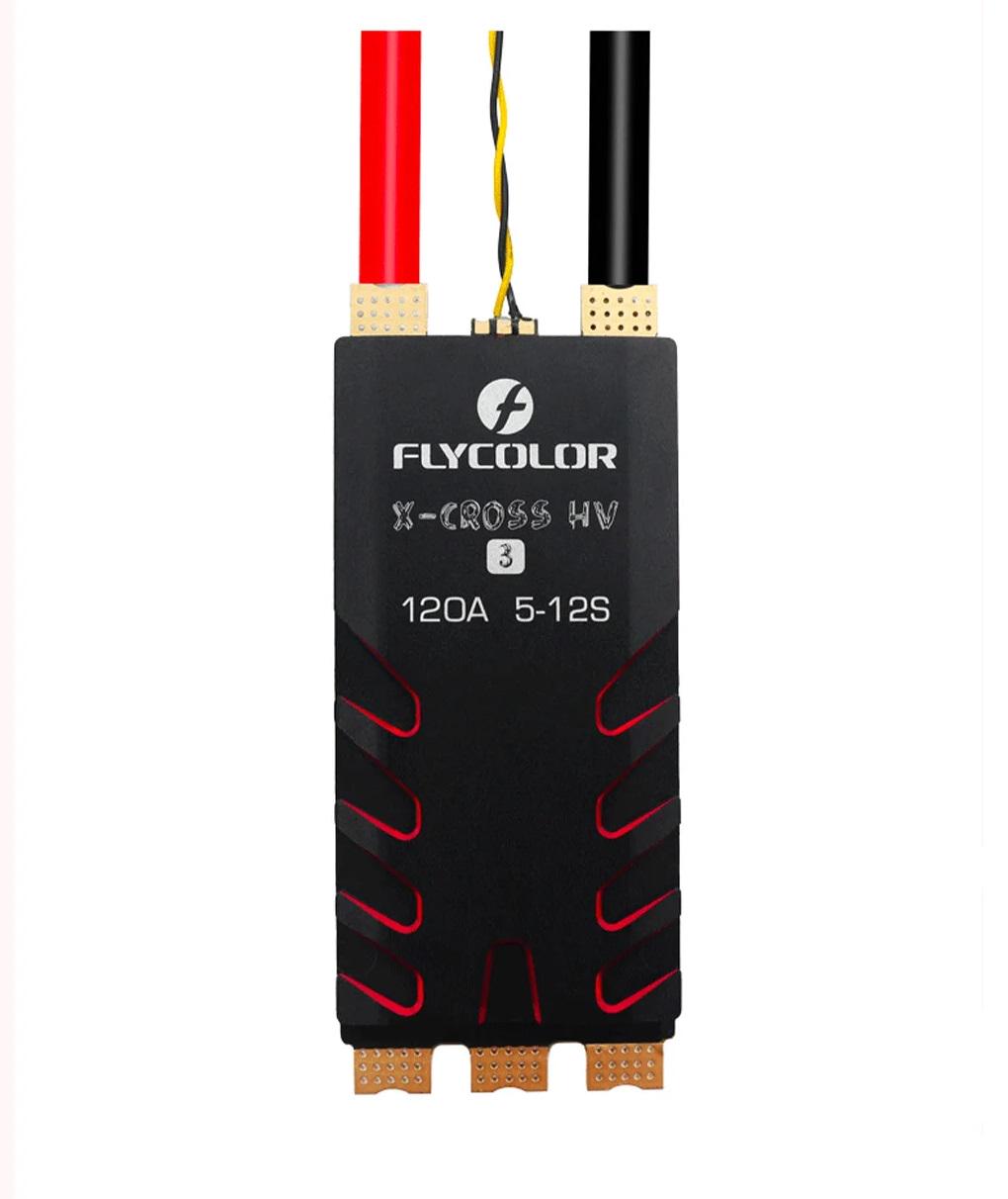 Регулятор моторов ESC 120A Flycolor X-Cross HV3 5-12S BLHeli_32 DShot для мультироторных систем (00-00029121)