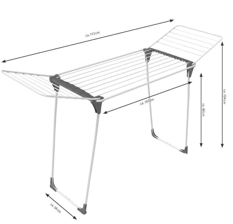 Сушилка для белья напольная Casa Si Orion Full 20 м White (DAS302398) - фото 2 Сушилка для белья напольная Casa Si Orion Full 20 м White (DAS302398) - фото 2