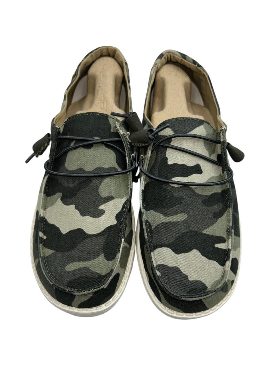Мокасини чоловічі Hey Dude Wendy 121417003 р. 41 26,8 см Камуфляж (2773220212) - фото 2