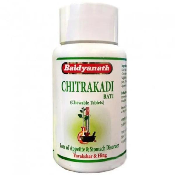 Суміш екстрактів Baidyanath Chitrakadi Bati 80 таб. (000020162)