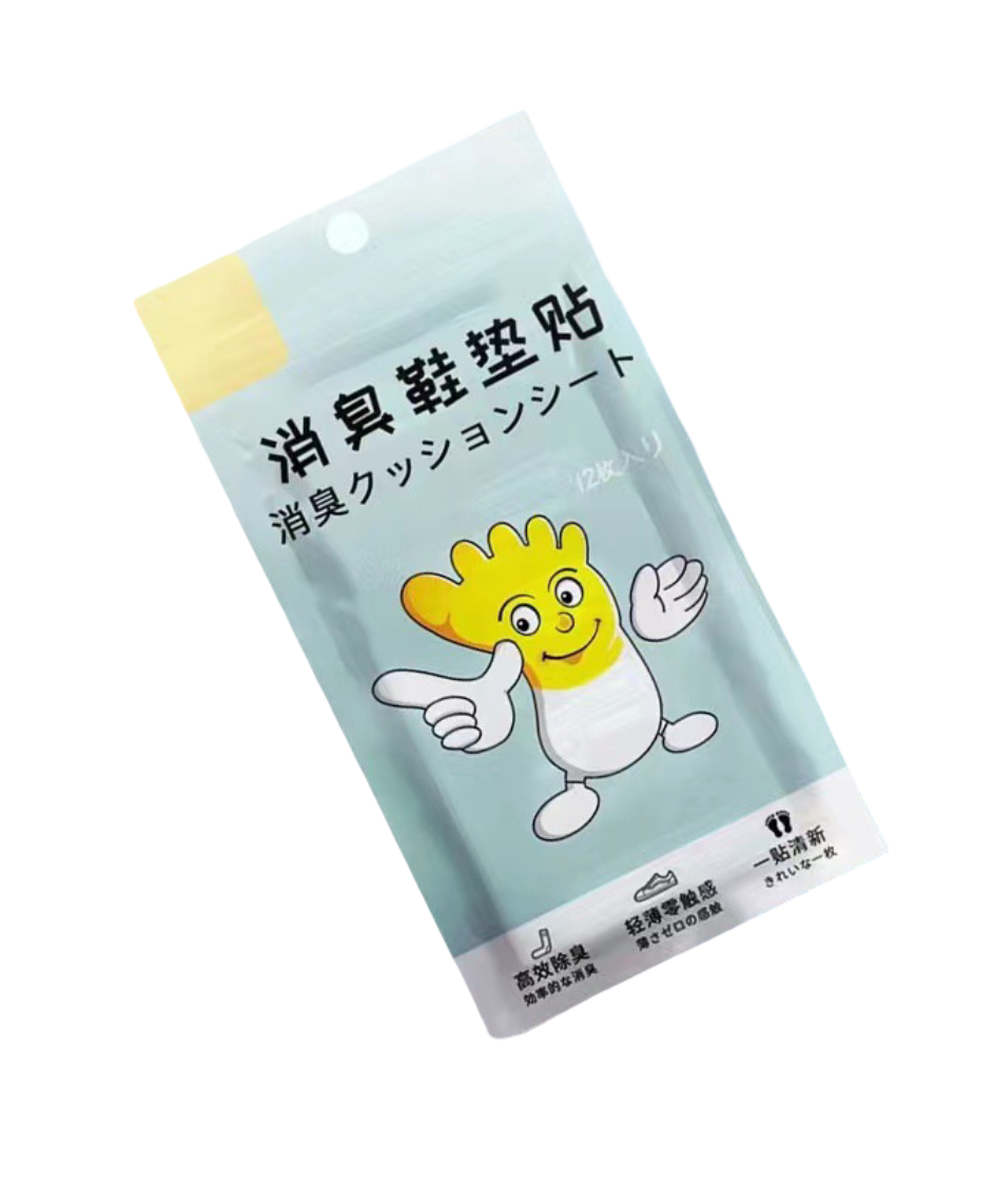 Стельки дезодорирующие 12 шт. Желтый (R9508)