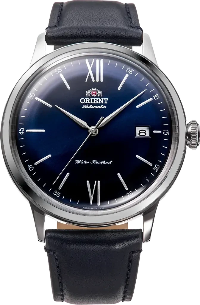 Наручные часы мужские Orient Bambino Version 6 RA-AC0021L10B со стальным корпусом WR 30 м Синий (3124939530) Наручные часы мужские Orient Bambino Version 6 RA-AC0021L10B со стальным корпусом WR 30 м Синий (3124939530)