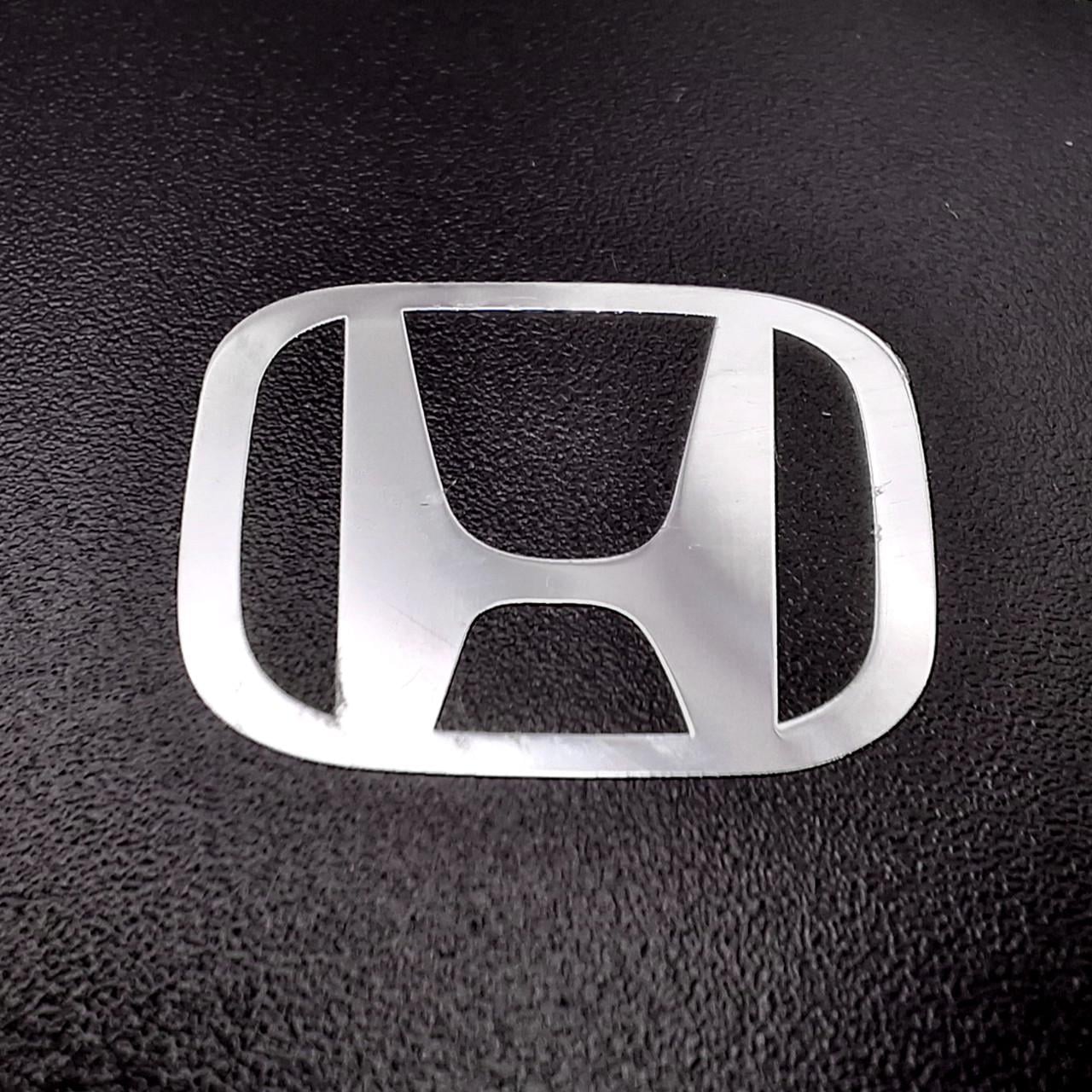 Эмблема Honda в салон авто 2х2 см Хром глянцевый (2957723875)