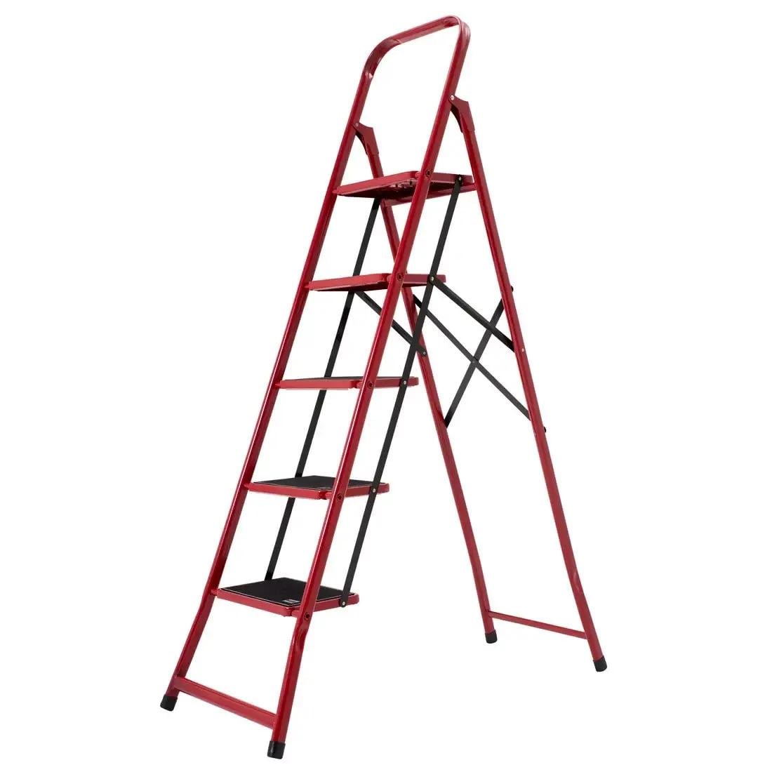 Стальная стремянка-стремянка Технолог 5 ступени (100697)