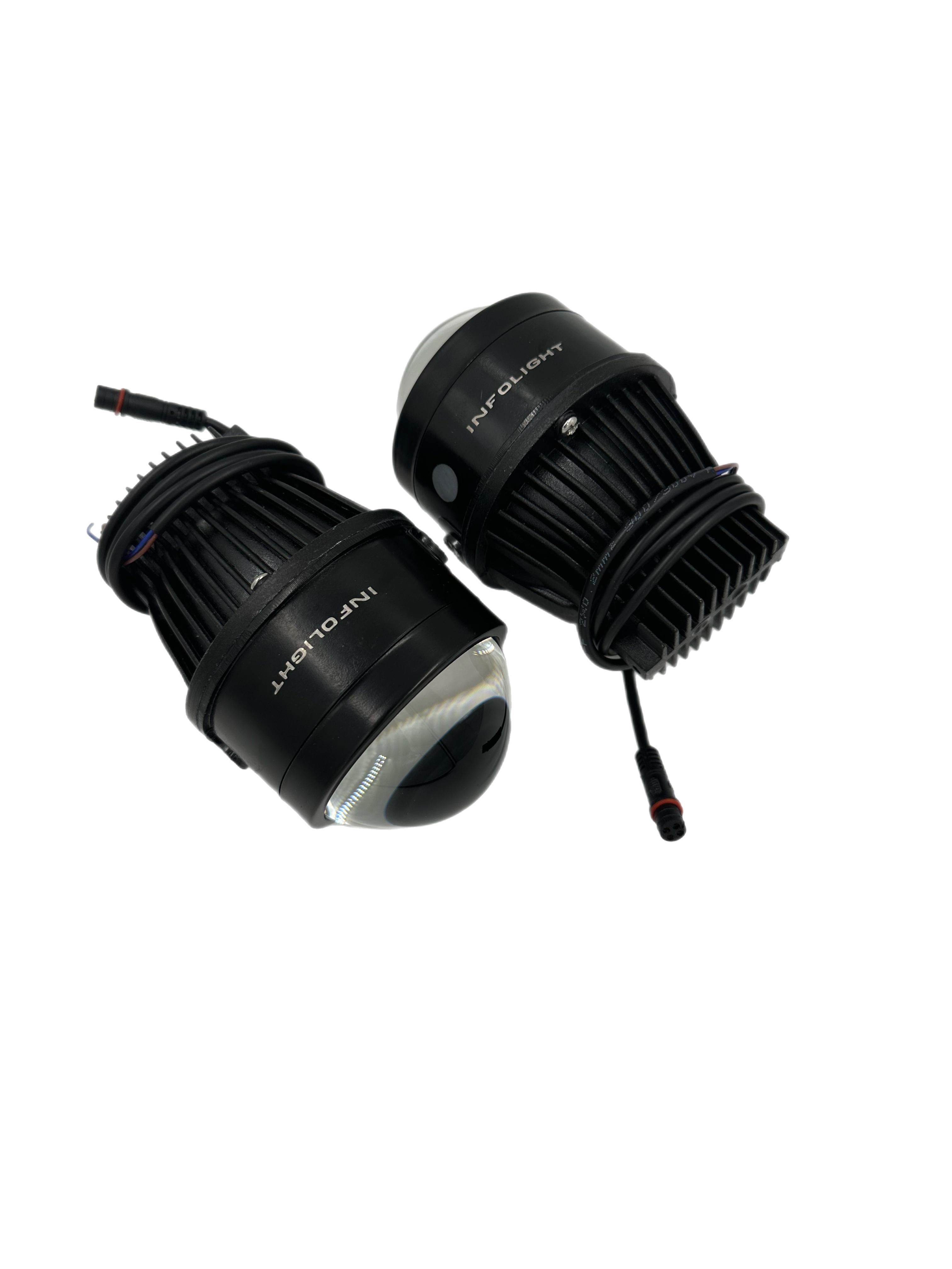 Линзы автомобильные светодиодные Infolight Fog LED-Lense