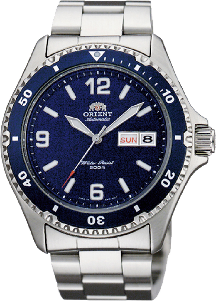 Наручные часы мужские Orient Mako II FAA02002D9 со стальным корпусом WR 200 м Синий (3124584434) Наручные часы мужские Orient Mako II FAA02002D9 со стальным корпусом WR 200 м Синий (3124584434)