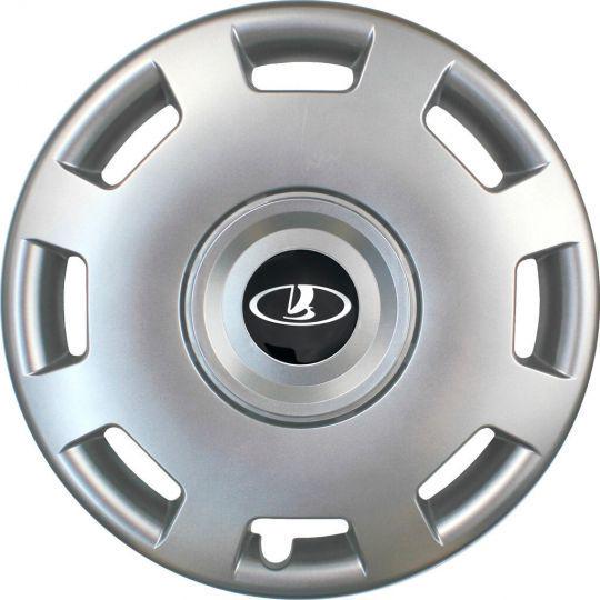 Автомобильные колпаки SKS 302 R15 с логотипом Lada 4 шт. Серебристый