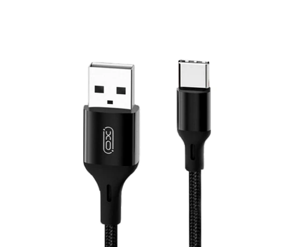 Кабель USB Quick Charge Xo NB143 USB-Type-C 2A 2 м Black - фото 1 Кабель USB Quick Charge Xo NB143 USB-Type-C 2A 2 м Black - фото 1
