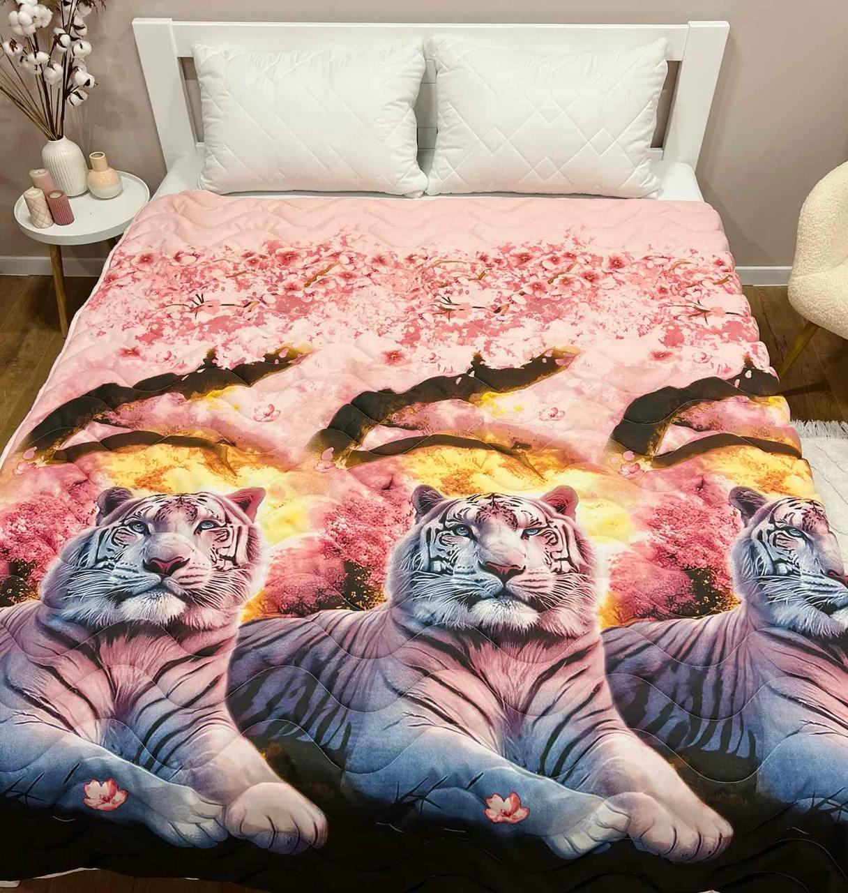 Одеяло летнее двухстороннее с рисунком полутораспальное 150x210 см Бордовый (27455709) - фото 5 Одеяло летнее двухстороннее с рисунком полутораспальное 150x210 см Бордовый (27455709) - фото 5