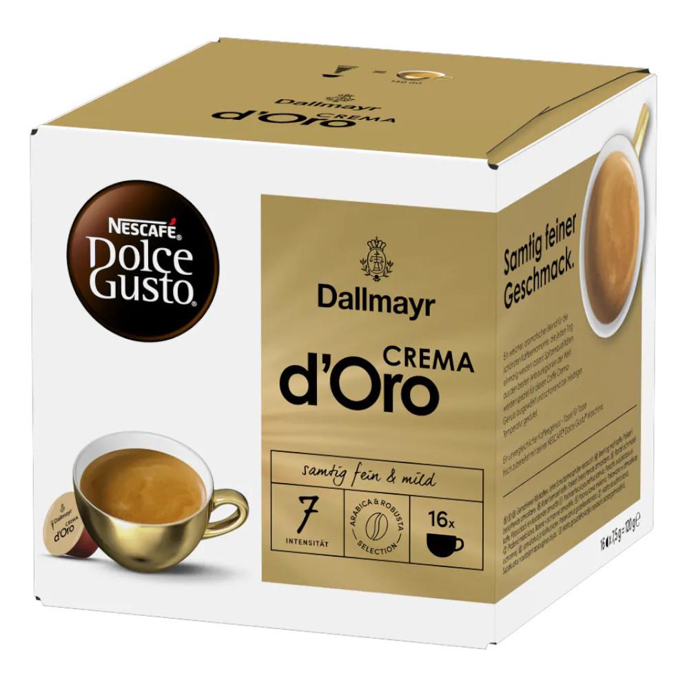 Кава в капсулах Dallmayr Nescafe Dolce Gusto Crema d'Oro 16 шт. - фото 2