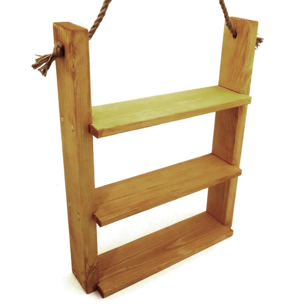 Полка для ванной из дерева Дрезден Сиена (ВНП/000605)