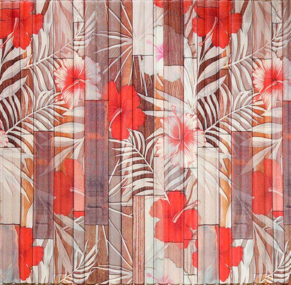 3D-панель самоклейна декоративна Бамбук/Лілія 700x700x8 мм (610) 3D-панель самоклейна декоративна Бамбук/Лілія 700x700x8 мм (610)