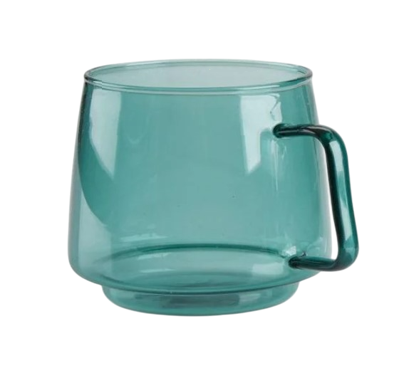 Кружка стеклянная 200 мл Зеленый (8c5c1fb7)
