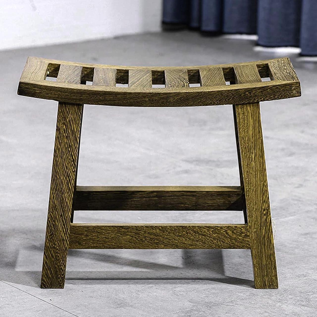 Табурет для ванной из дерева Соролид Рустикал (ТВН-006534)