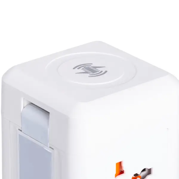 Фільтр-подовжувач мережевий TOWER 6 розеток LED-лампа 3USB + 1PD 4,8 м Білий (HP-5-3MF) - фото 6