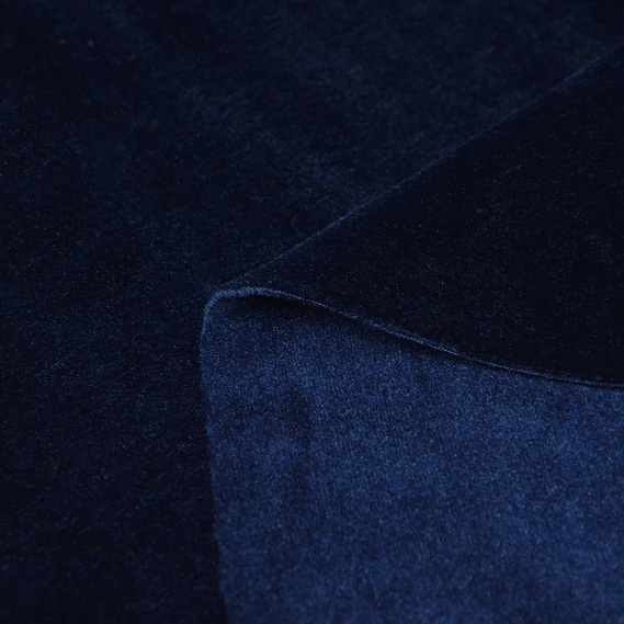 Ткань бархат IDEIA Двухсторонний 1,8 м Темно-синий (2200004074801)