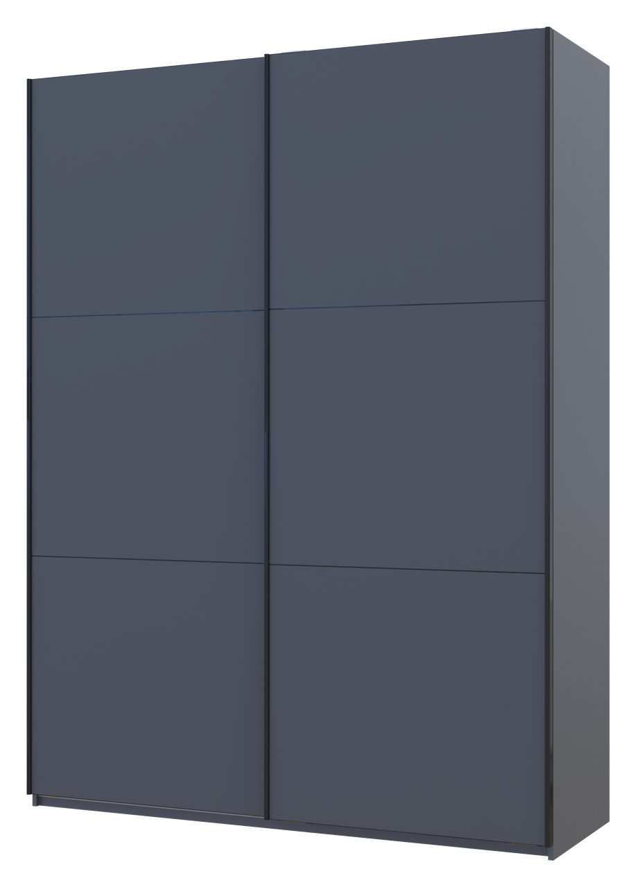 Шкаф-купе двухдверный Doros G-Caiser 180х60х240 см Графит (DRS-011034)