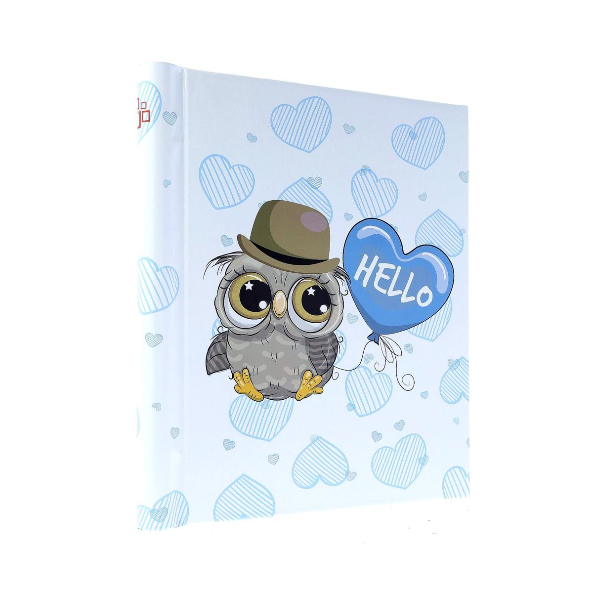 Фотоальбом магнитный Gedeon DRS20 HELLO OWL 40 стр. 23x28 см Blue