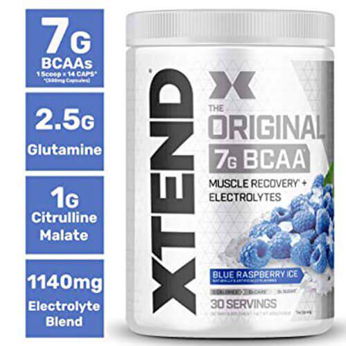 Scivation Xtend BCAA 405 г Blue Raspberry (SCI-00015) - фото 2 Scivation Xtend BCAA 405 г Blue Raspberry (SCI-00015) - фото 2