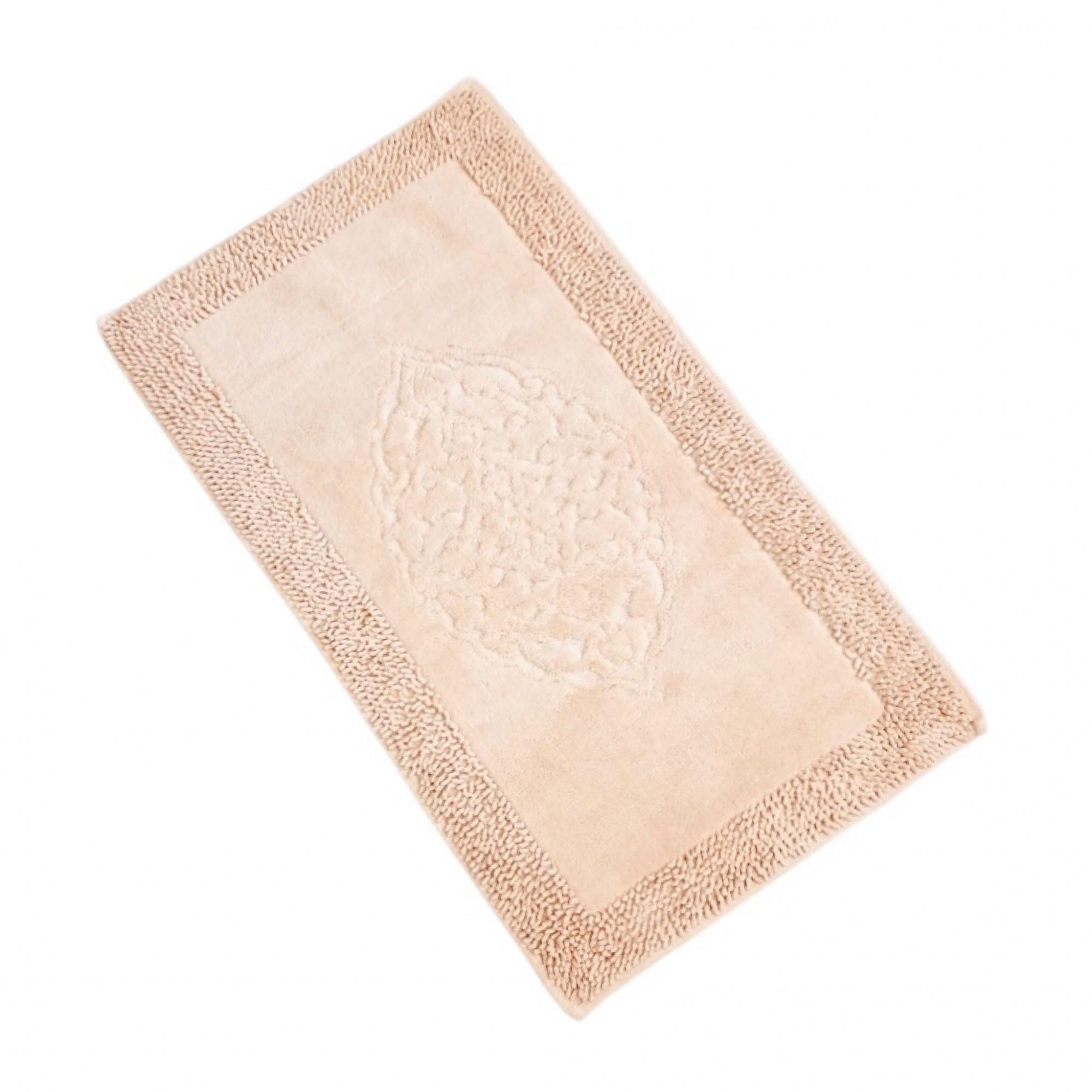 Коврики для ванны и туалета Zerya без выреза хлопок 60х100 см Бежевый (563 Kha) - фото 7 Коврики для ванны и туалета Zerya без выреза хлопок 60х100 см Бежевый (563 Kha) - фото 7