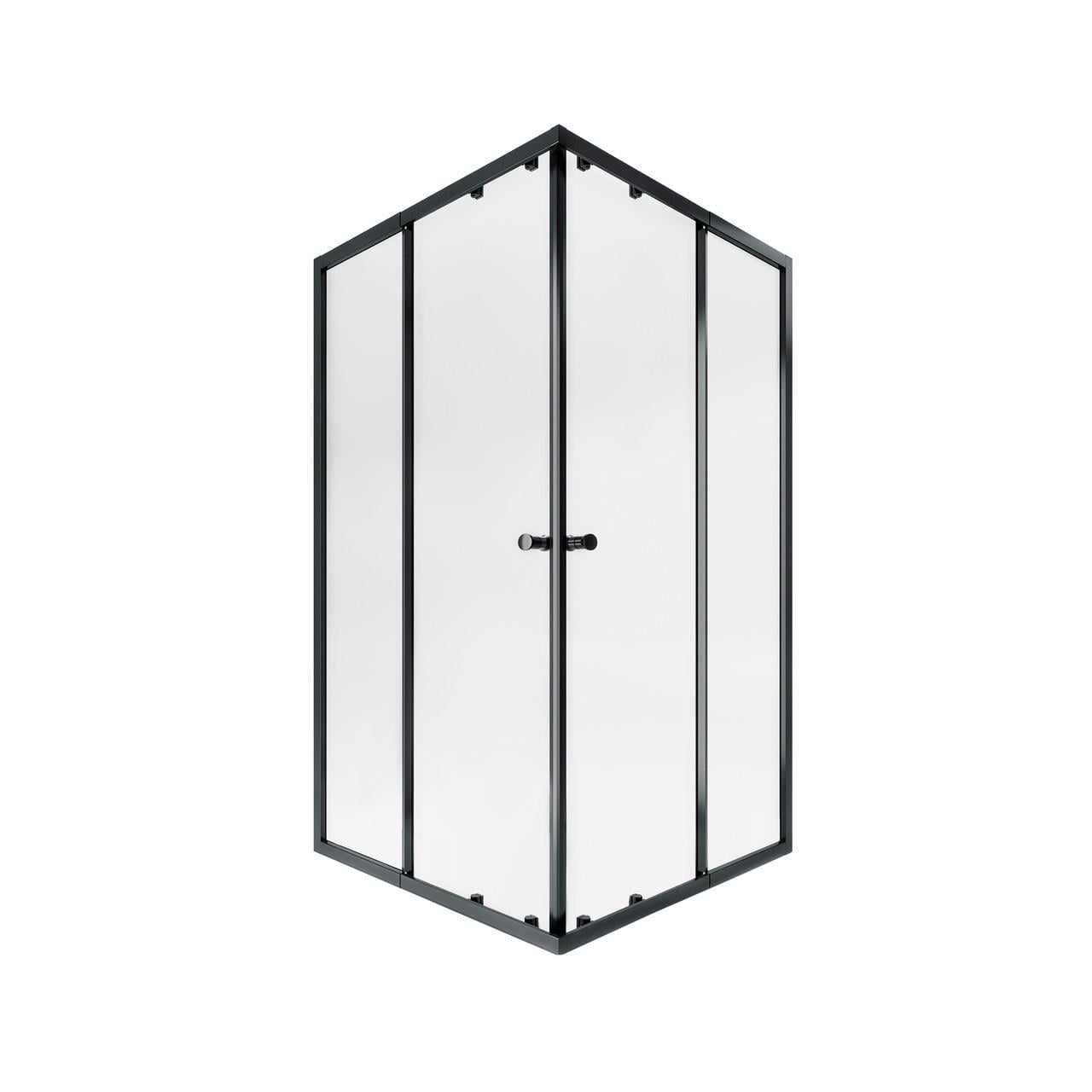 Душевая кабина Qtap Pisces BLA107-9SC5 стекло Clear 5 мм без поддона 75-90x75-90 см (2552208107)
