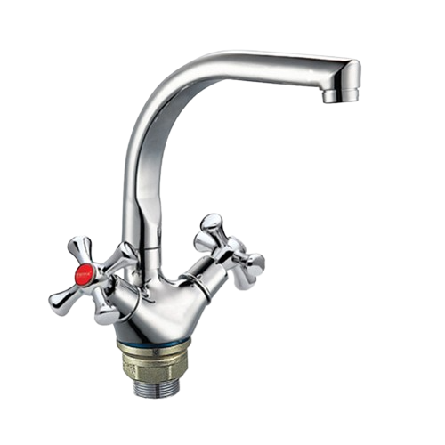 Смеситель кухонный Zerix TLD 856 Г-образный гусак (ZX0082)