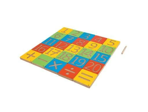 Доска для письма и обучения Монтессори Playtive 368239-1