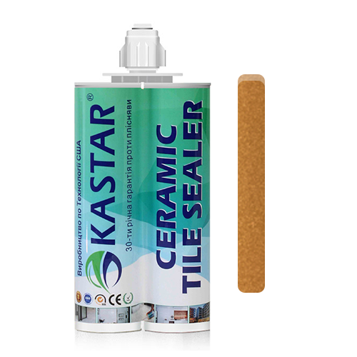 Затирка эпоксидная Kastar Ceramic Tile Sealant Luxurious двухкомпонентная Coffee Brown/Светло-коричневый