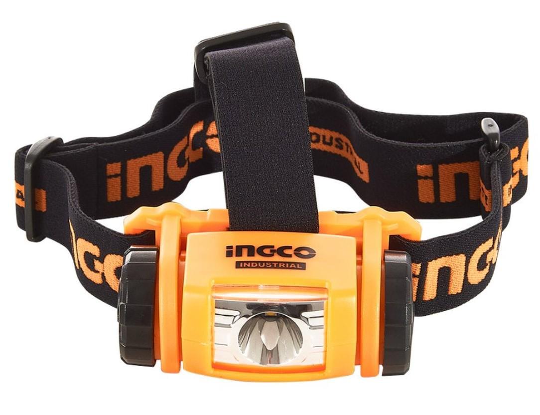 Фонарь налобный INGCO 200 Лм (HHL013AAA2)