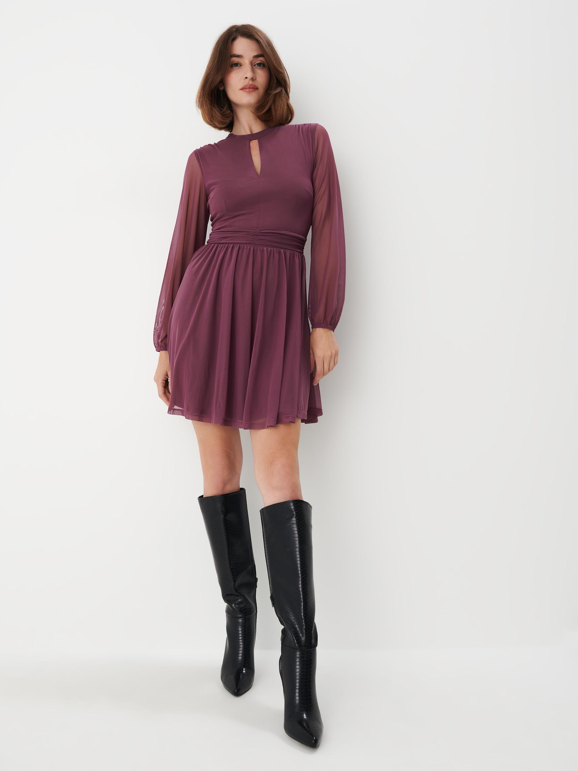 Платье mohito 8713Z L Фиолетовое