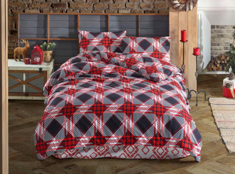 Постельное белье Belizza фланель 160x220 см Holiday (CN12760)