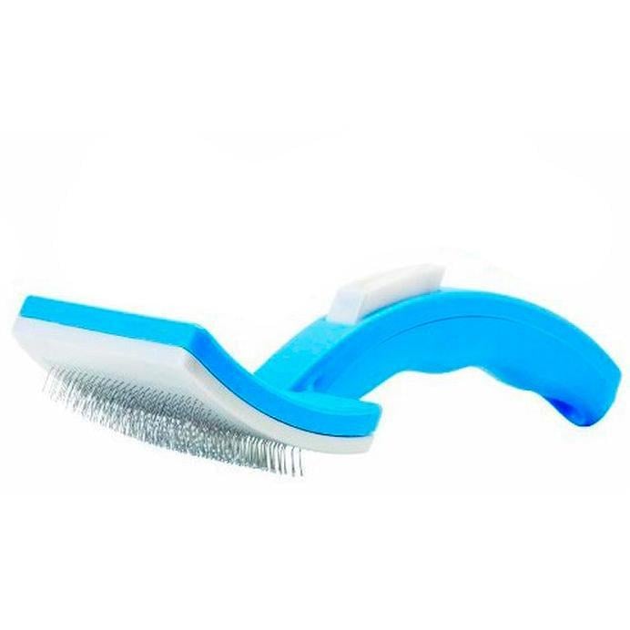 Щетка для животных Pet Zoom Self Cleaning Grooming Brush (29670149)