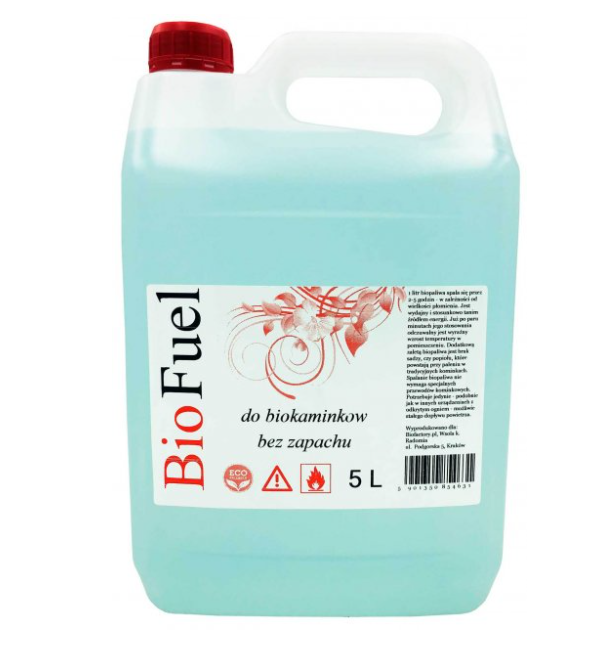 Биотопливо для камина без запаха BioFuel 5 л