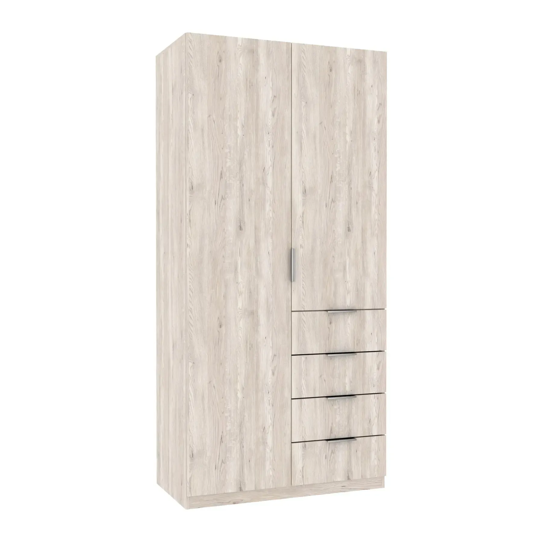 Шафа Kontinent Kristal 1 100х52х210 см Самоа Димчастий (79618633) Шафа Kontinent Kristal 1 100х52х210 см Самоа Димчастий (79618633)